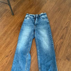 Zara high waist flare jeans